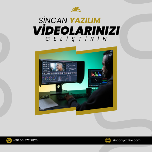 Video ve Fotoğraf Editörlüğü Hizmeti Ankara