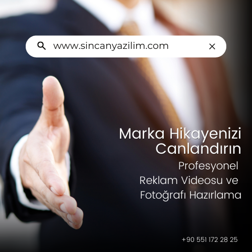  Keçiören Reklam Videosu ve Fotoğrafı Yaptırmak İstiyorum 0551 172 28 25